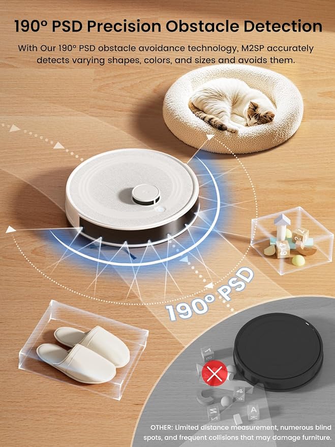 Lefant Robot Vacuum and Mop Combo, 8 Weeks Self-Emptying - Image 4