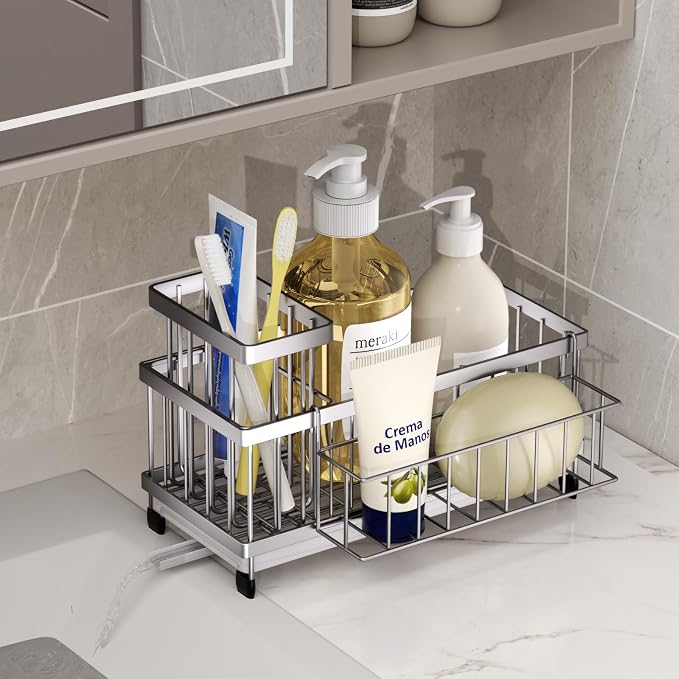 SWTYMIKI Sink Caddy Sponge Holder - Image 4