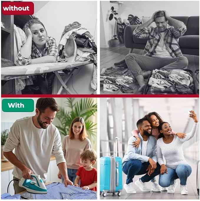 Premium Ironing Mat Heat Resistant Silicone Iron Rest Non Slip Magnetic - Image 2