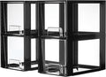 Vtopmart 4 Pack Large Stackable Storage Drawers, Easily Assemble Acrylic by Vtopmart