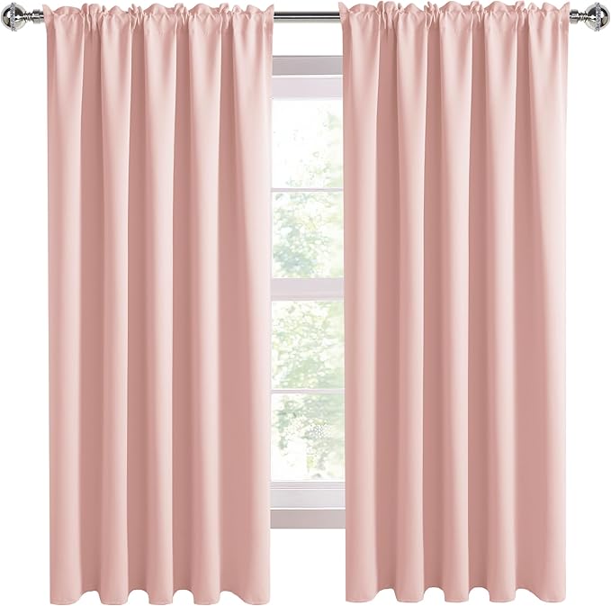 DWCN Blackout Curtains for Living Room Thermal Insulated, Energy Saving & Noise - Image 8