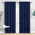 DWCN Navy Blue Blackout Curtains by DWCN