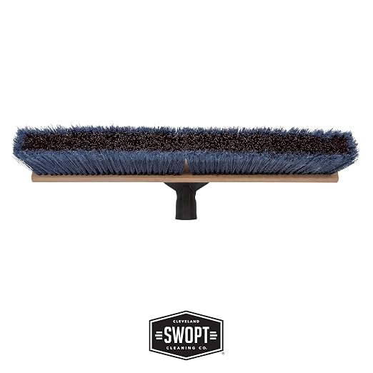 SWOPT 24” Premium Multi-Surface Push Broom Head — Indoor and Outdoor Push Broom - Image 4