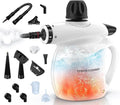 LABIGO Steam Cleaner, Pressurized Handheld 13pcs Multi-Purpose Natural Deep by LABIGO