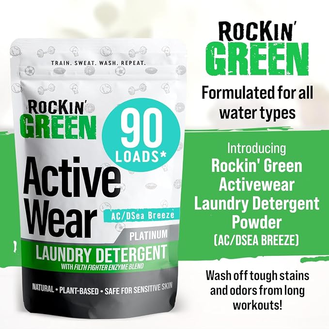 Rockin' Green Laundry Detergent, Plant based, All Natural Laundry Detergent - Image 2