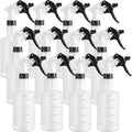 Eccliy 12 Pcs 16 Oz Plastic Spray Bottle, Adjustable Empty Reusable Sprayer by Eccliy