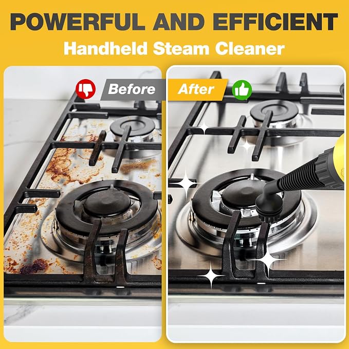 Pressurized Handheld Steam Cleaner, Portable Multi-Surface Cleaner - Image 4