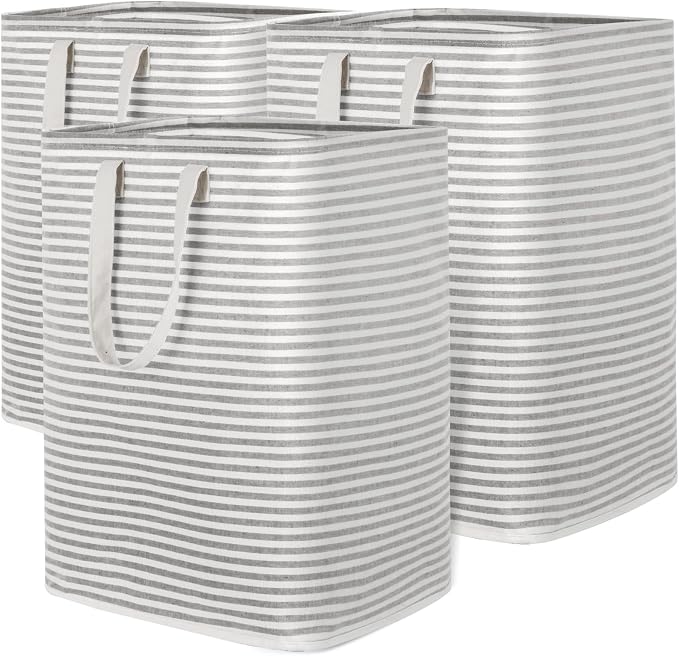 Lifewit 3 Pack Laundry Hamper Large Collapsible Laundry Baskets, Freestanding by Lifewit