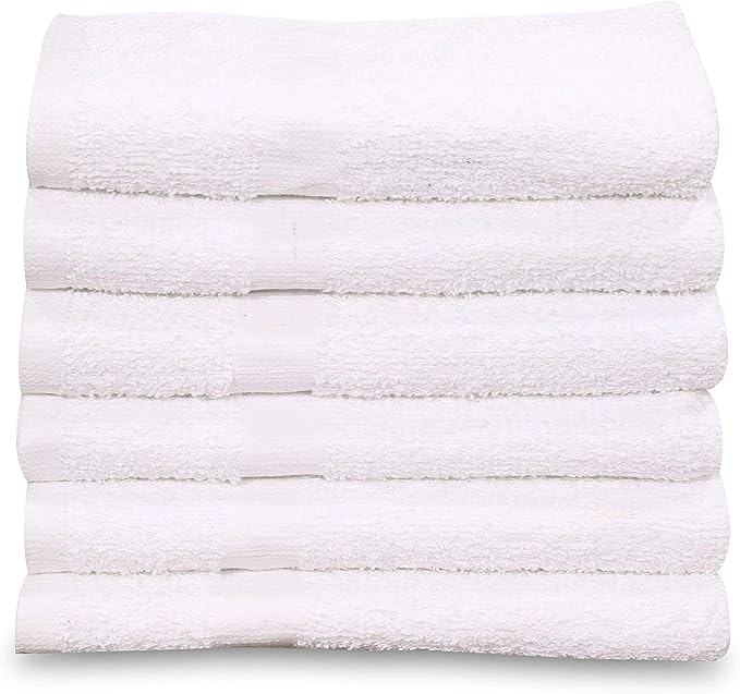 GOLD TEXTILES New Cotton Blend White Restaurant Bar Mops Kitchen Towels - Image 5