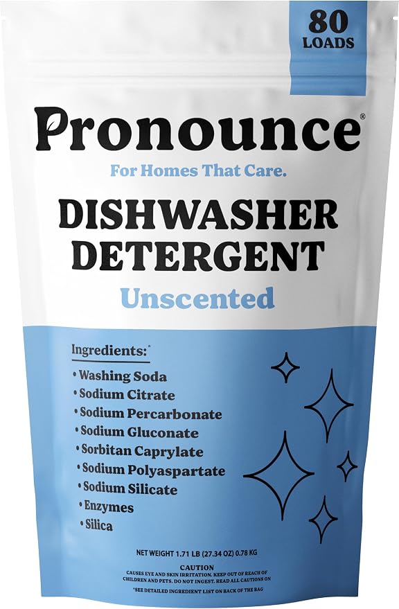 Pronounce Dishwasher Detergent by PronounceLabs