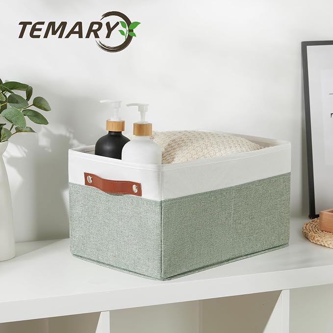 Temary Storage Bins Storage Baskets 4Pack Fabric Storage Bins - Image 4