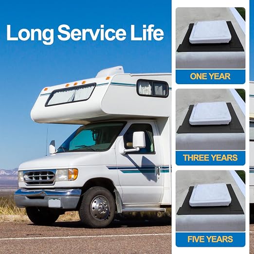 RV Roof Sealant Tape Black, 1.5 Inch x 50 Feet RV Repair Roof Sealer Seal Tape - Image 6