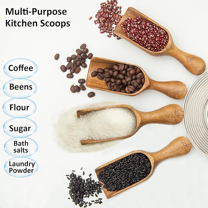 Big Coffee Scoop Shovel, Large Ground Coffee Scoop 5.9″ Measuring Spoons - Image 4