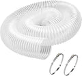 PVC Dust Collection Hose 6" x 5', Flexible Heavy PVC Fume Collection Hose by Qucship