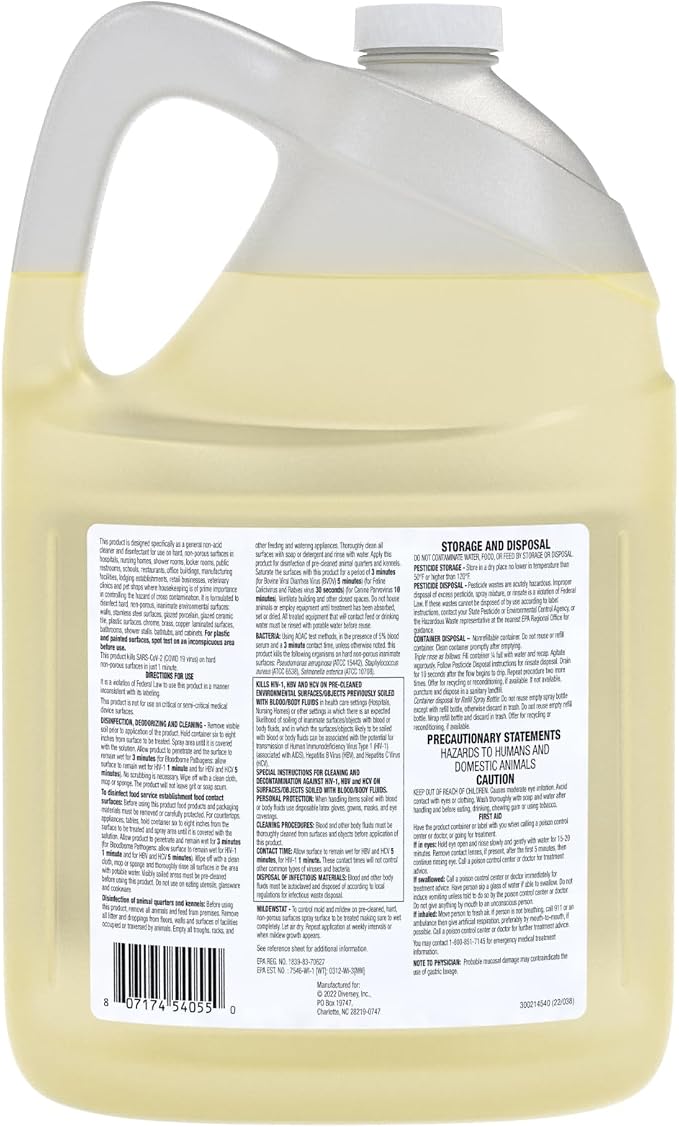 VIREX CBD540557 All Purpose Disinfectant Cleaner - Image 2