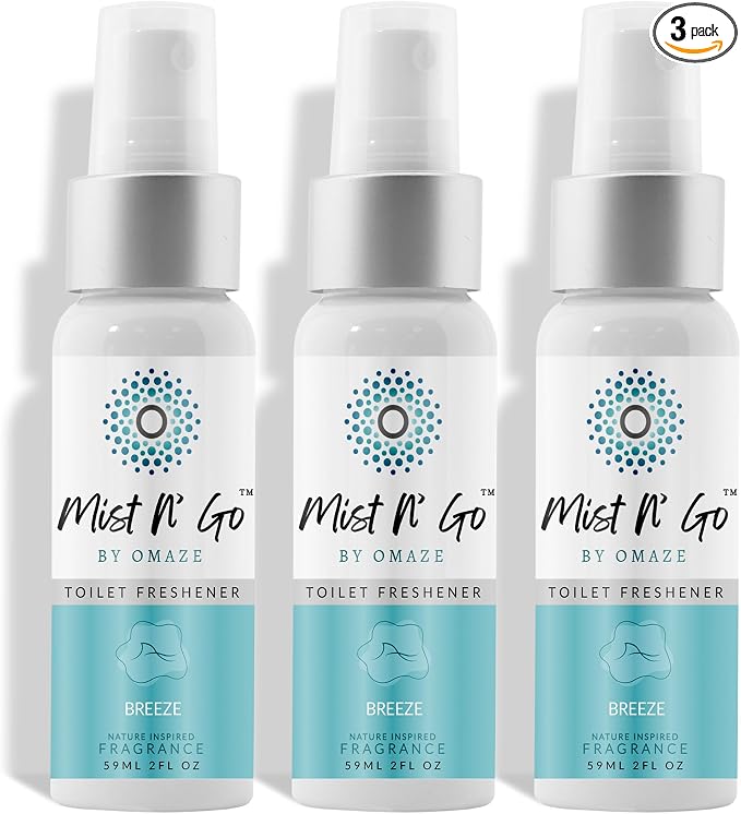 Mist N’ Go by Omaze Travel Bathroom Spray by MISTNGO