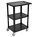 Pearington 3-Tier Compact Multi-Purpose Plastic Utility Cart by Pearington