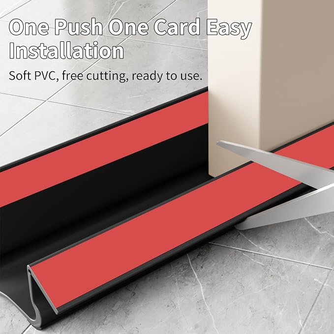New Upgrade 36.6 inch Under Door Draft Stopper Free Cutting Length， - Image 5