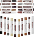 20 Colors Wood Filler Sticks Furniture Markers Touch up, Fill Putty Stick by Xmnamc