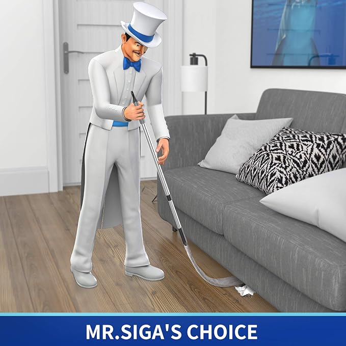 MR.SIGA Flexible Microfiber Long Duster - Image 2