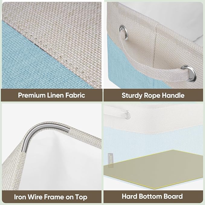 BALEINE 1 Pack Fabric Storage Bins - Image 4