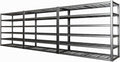 65" W Garage Shelving Heavy Duty, 6 Tier Garage Shelves, Adjustable Storage by PMKES