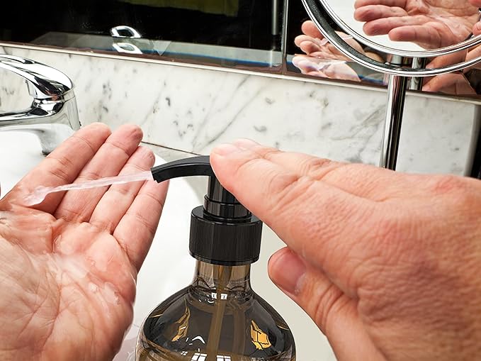 6 PCS 10 OZ Pump Bottle Plastic Pump Lotion Dispenser Empty Bottles Refillable - Image 4