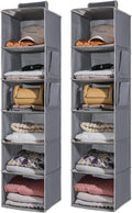 2 Packs Hanging Closet Organizer Storage, 6-Shelf Hanging Shelves by WelcometoYRCBEHFU