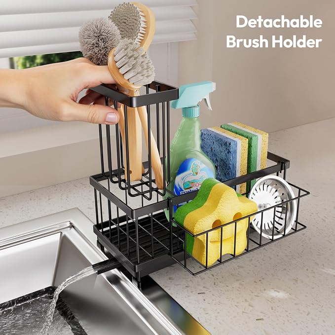 SWTYMIKI Sink Caddy Sponge Holder - Image 6