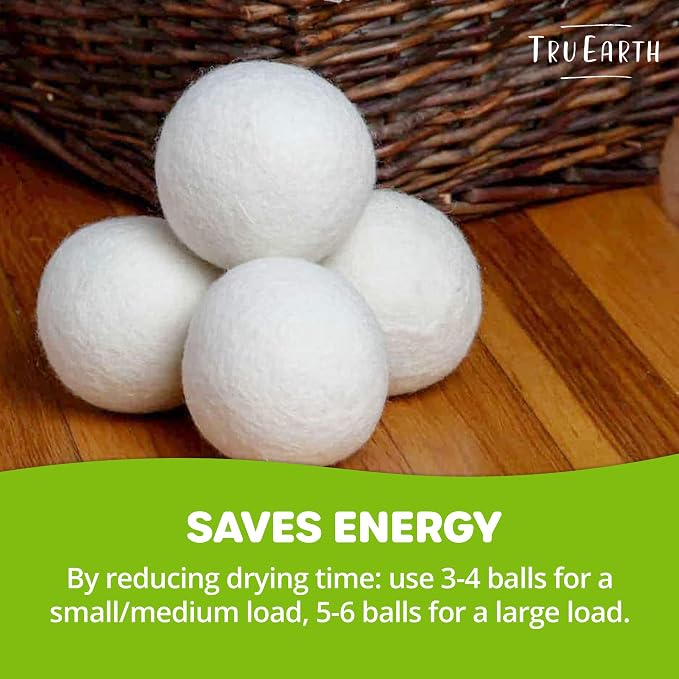 Tru Earth Wool Dryer Balls, Reusable & All Natural - Image 5