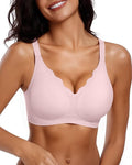 Vertvie Womens Seamless Bras No Underwire Supportive Wireless Push Up Full by WelcometoVertVie