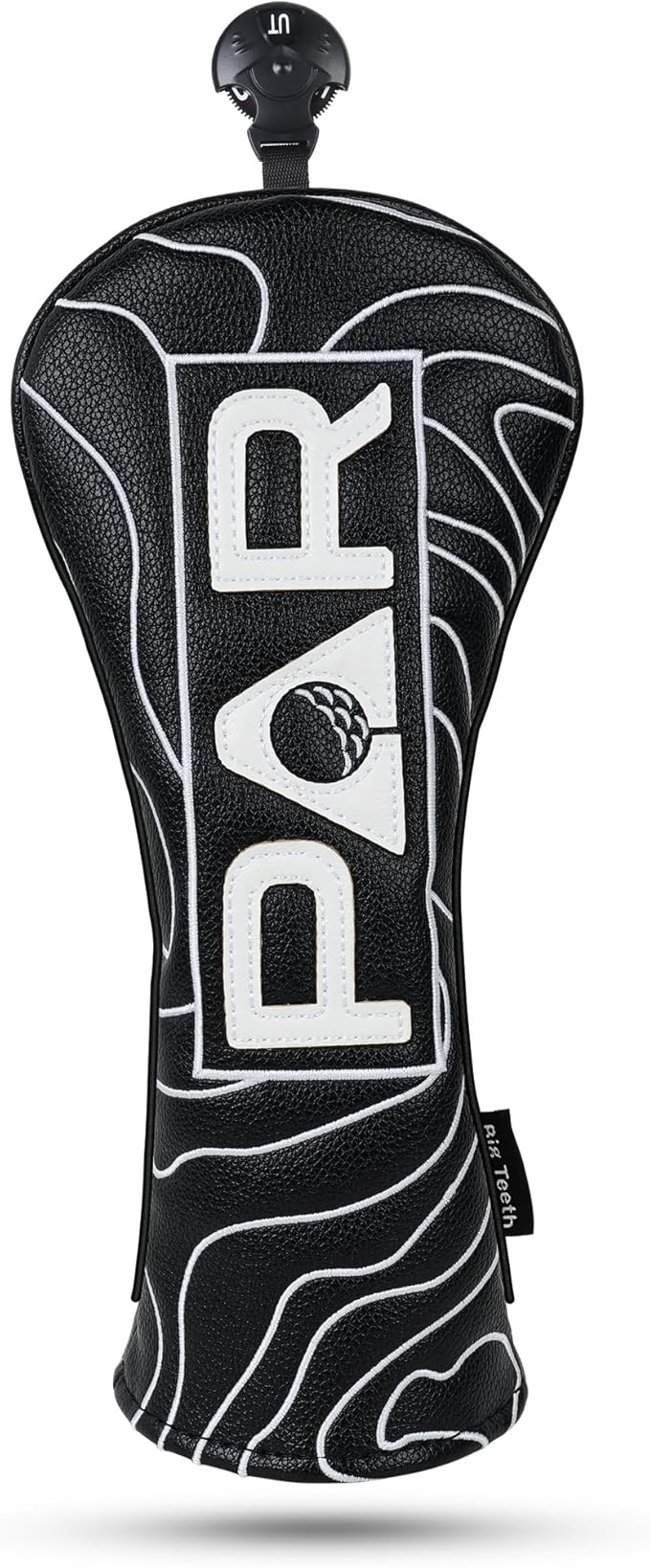 Big Teeth Golf Club Covers Full Set Driver Headcover Fairway Wood Hybrid Golf by BigTeeth