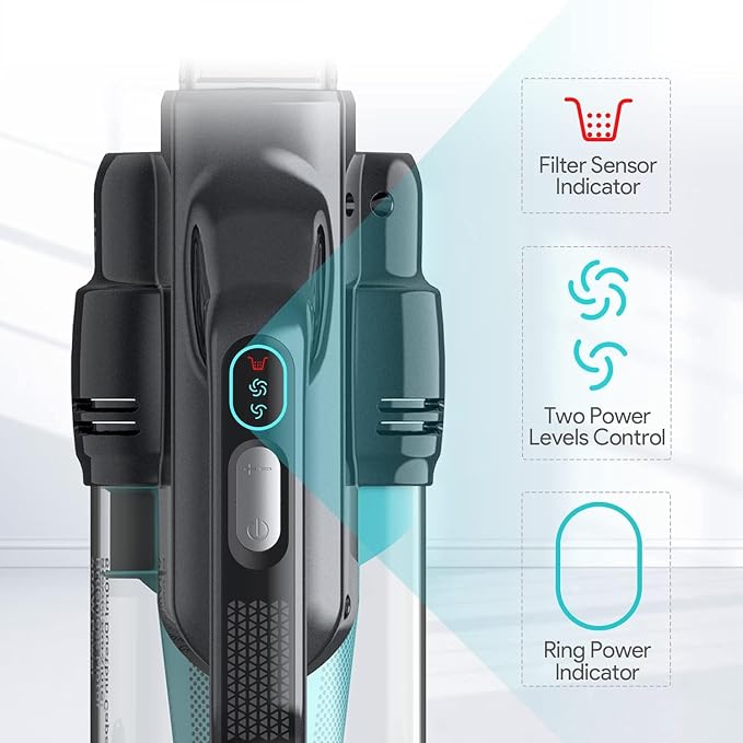 Ofuzzi H9 Pro Handheld Vacuum Cleaner, Extra-Long Crevice Tool, 40AW/13kPa - Image 6