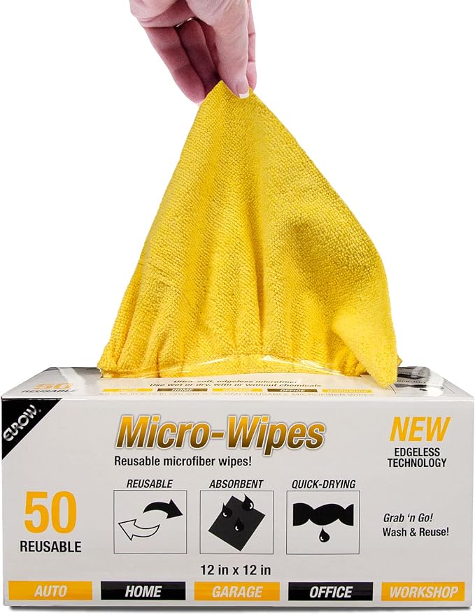Eurow 200GSM Microfiber Cleaning and Drying Cloths - Image 2