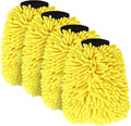 Car Wash Mitt Microfiber, Premium Chenille Microfiber Wash Car Mitts Sponge by Unknown