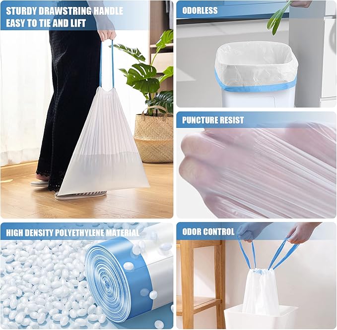 FORID Small Drawstring Trash Bags - Image 6