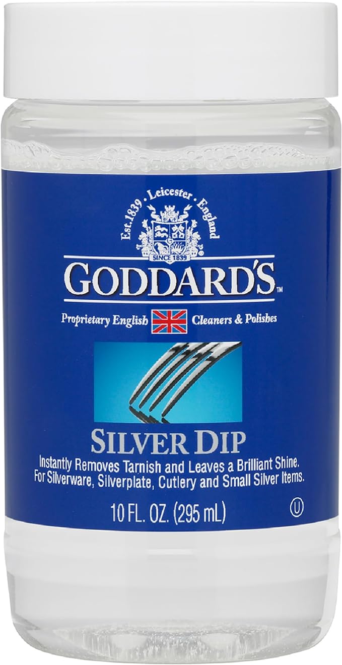Goddard’s Silver Cleaner Dip – Silver Jewelry Cleaner Solution by GoddardsCleanersandPolishes