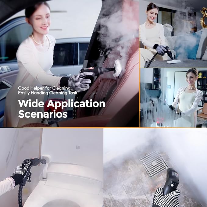 Steam Cleaner for Home, 2500w Steam Cleaner, High Pressure Steamer for Cleaning - Image 6