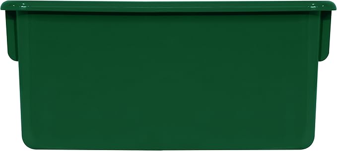 Wood Designs Cubby Storage Bin, Heavy Duty Plastic Containers - Image 4
