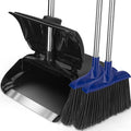 Kefanta Outdoor Heavy Duty 2 Brooms and Dustpan Set by KeFanta