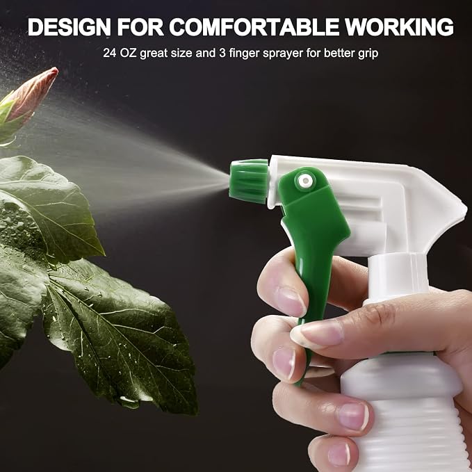 Plastic Spray Bottle Heavy Duty All-Purpose Empty Spraying Leak Proof Mist - Image 6