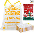 XUXRUS Small Christmas Trash Bags, 3 Gallon Christmas Garbage Bags 50 Count by XUXRUS