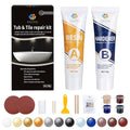 Tub Repair Kit White, Fiberglass Porcelain Repair Kit by HT+HOMETINKER