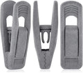 Grey Hanger Clips for Velvet Hangers by TOFIIGREM