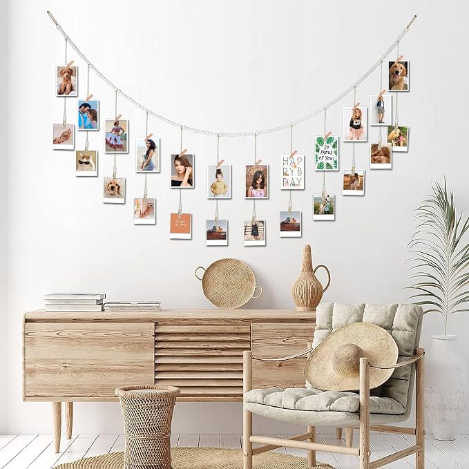 6 Feet Wooden Beads Garland - Image 2