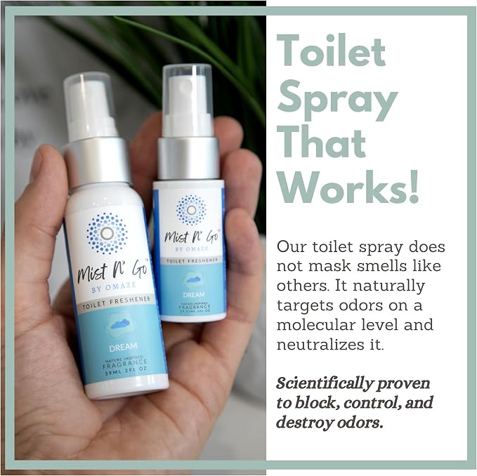 Mist N' Go by Omaze Travel Toilet Spray - Image 3