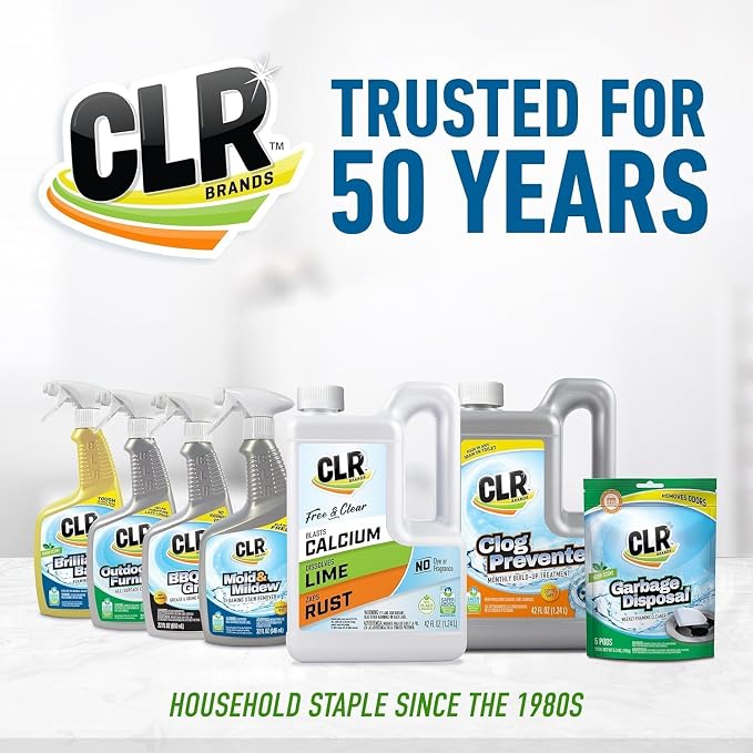 CLR Brands® Mold & Mildew Bleach-Free Free & Clear Stain Remover, No Dyes or - Image 7