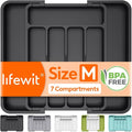 Lifewit Silverware Drawer Organizer, Expandable BPA Free Utensil Tray by Lifewit