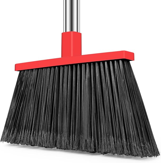 PBHEPJ Broom, Outdoor Broom for Floor Cleaning, Hard Bristle Angle Broom for by PBHEPJ