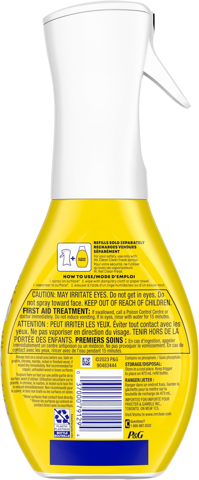 Mr. Clean Clean Freak Multi Surface Cleaning Spray, Deep Cleaning Mist Starter - Image 10